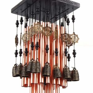 fengshuisale Outdoor Indoor 28 Metal Tube Wind Chime