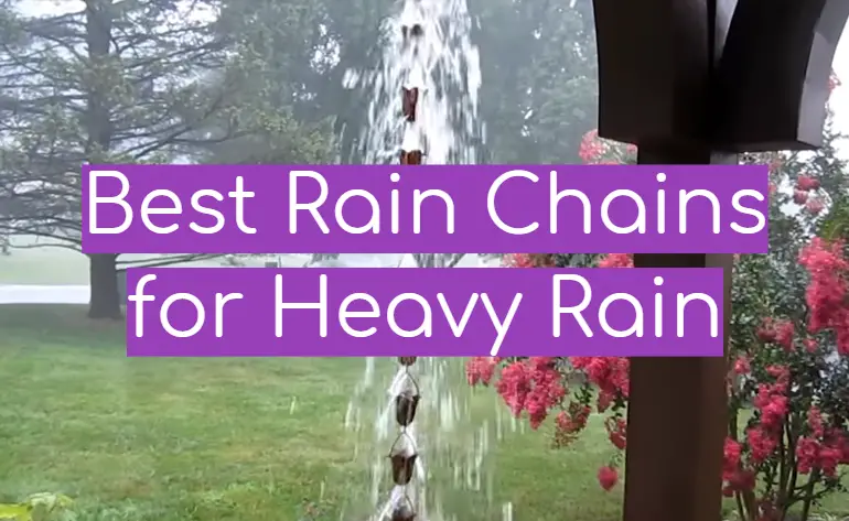 10 Best Rain Chains for Heavy Rain