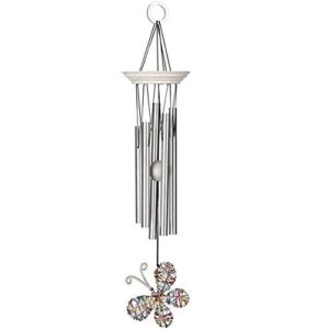 Woodstock Isabelles Dancing Butterfly Wind Chime