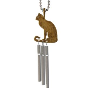 Jacobs Musical Car Charm, Cat, Mini Wind Chime