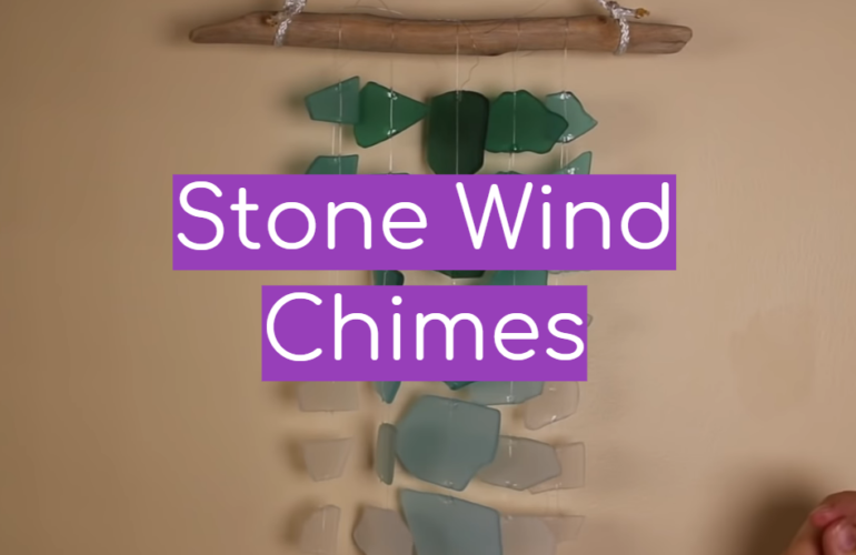 5 Stone Wind Chimes