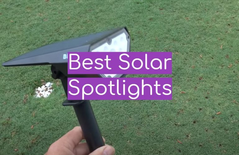 5 Best Solar Spotlights