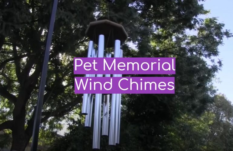 5 Pet Memorial Wind Chimes
