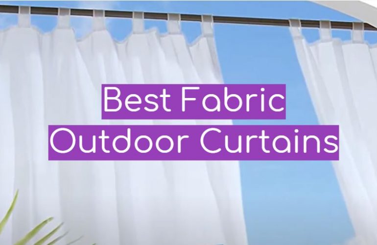 Top 5 Best Fabric Outdoor Curtains [2021 Review] WindChimesGuide