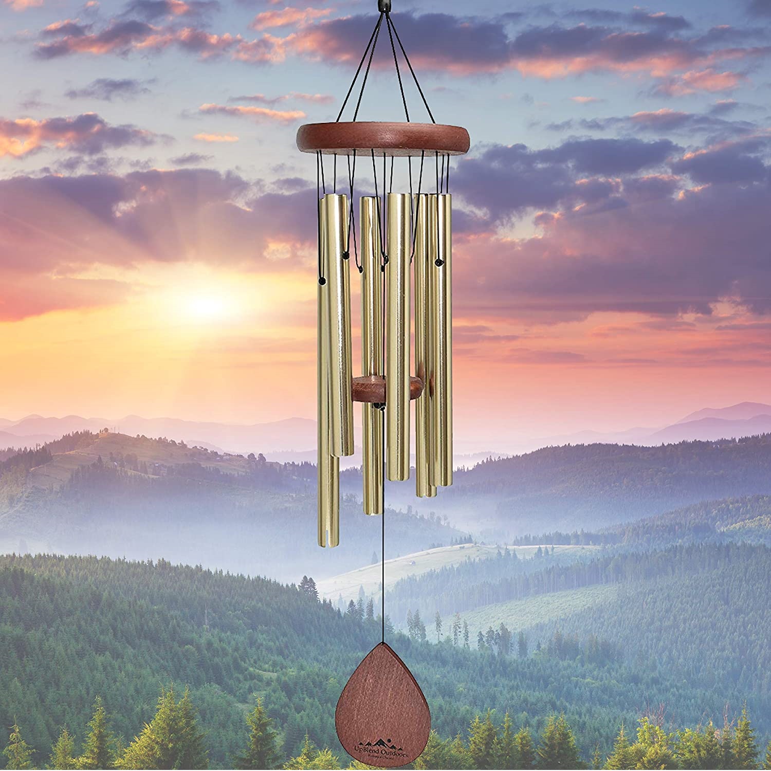 UpBlend 28-inch Wind Chimes Review in March 2023 - WindChimesGuide