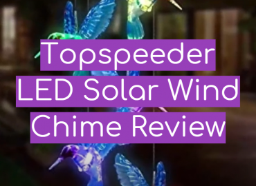Topspeeder LED Solar Wind Chime Review