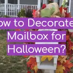 How to Decorate a Mailbox for Halloween?