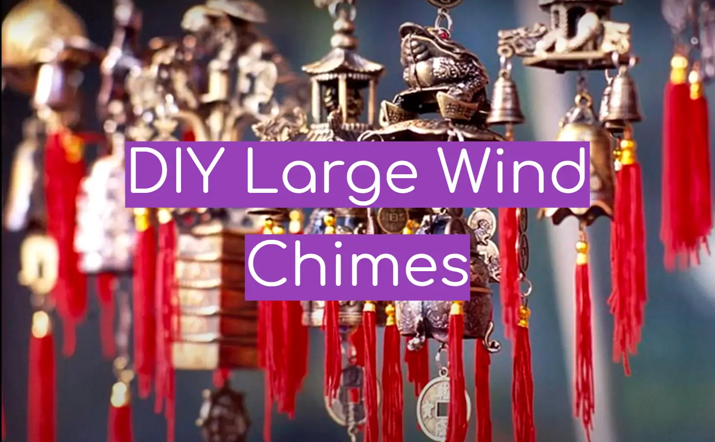 DIY Large Wind Chimes