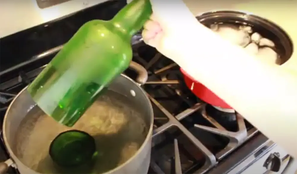 Upcycled Wine Bottle Wind Chimes